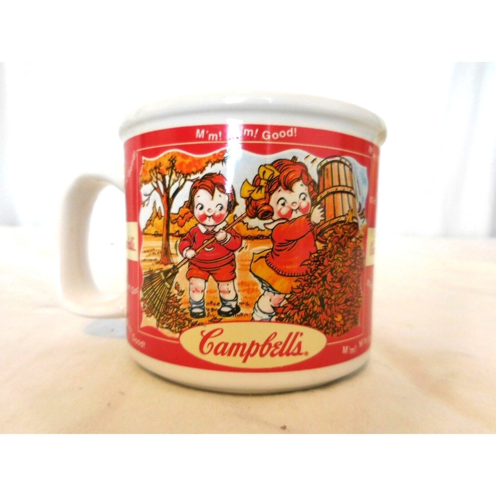 Campbells Mug 2000 Houston Harvest Gift Products Soup Bowl Coffee Cup Summer